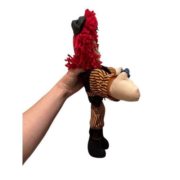 2002 Raggedy ANDY Halloween Pirate Doll - 15" Applause Hasbro Fall w/tags - Picture 6 of 9